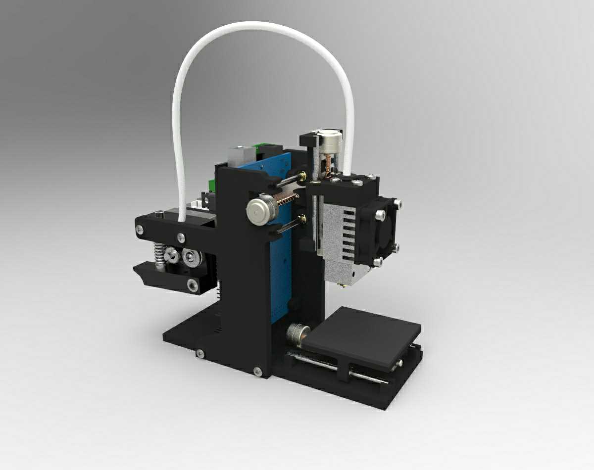 mini one 最小的3D打印机模型文件